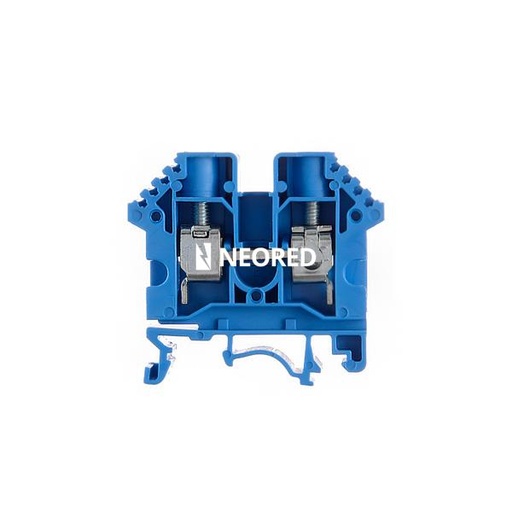 [ZOL060.151] Borne de paso de color azul para conductor de 10mm² BPN-10-AZ