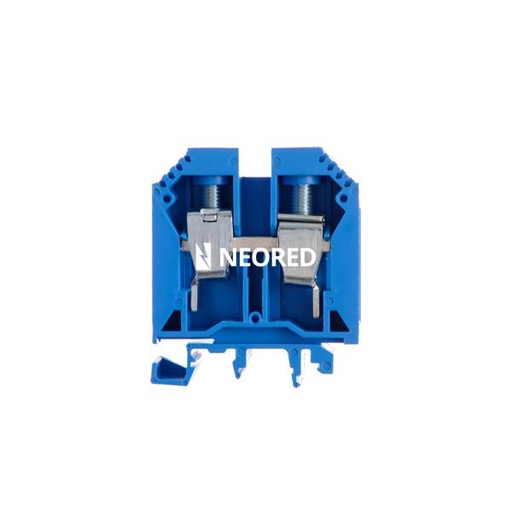 [ZOL060.301] Borne de paso de color azul para conductor de 35mm² BPN-35-AZ