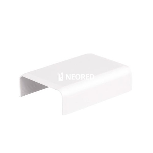 [ZOL605.606] Unión recta para cablecanal 30x12mm. color blanco U-3012-BL