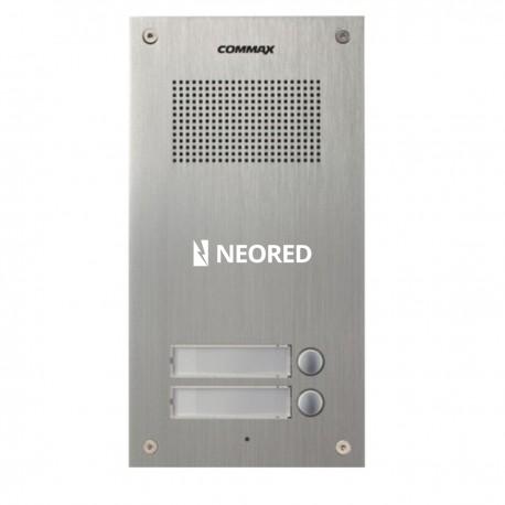 [COMDR-2UM] Frente master 2 pulsadores. Alt.tapa 25 cm DC12V 1A