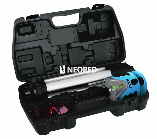 [GMMG19903AR] Nivel laser rotativo en estuche | tripode de apoyo | Lentes protector 