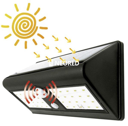 [TBCSBN09-SP] PROYECTOR A LED DE EXTERIOR AUTONOMO SOLAR 9W LUZ DIA