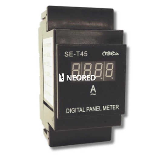 [TBCSE-ADR50] AMPERIMETRO DIGITAL TBCIN PARA RIEL DIN 50A