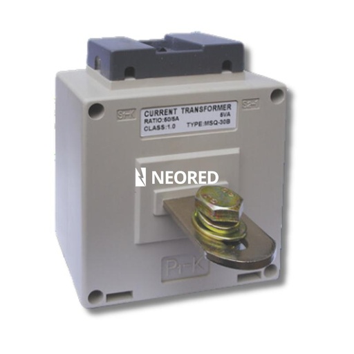 [TBCMSQ-75B] TRANSFORMADOR DE INTENSIDAD TBCIN DE BARRA PASANTE 75/5A