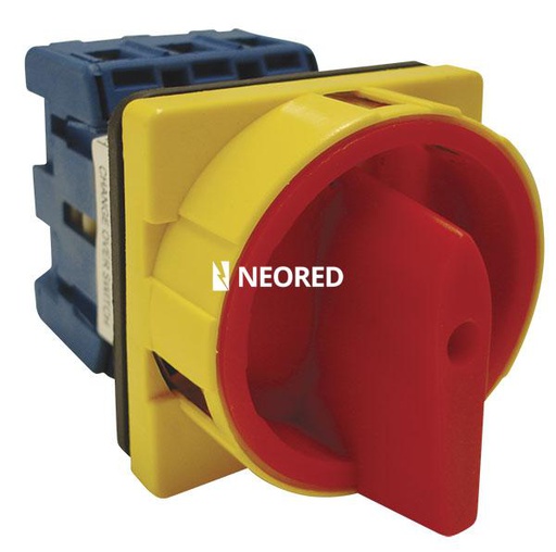 [TBCD113P-63] INT. ROTATIVOS DE SEGURIDAD MANETA C/PORTACANDADO 3P 63A