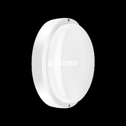 [CORTR-MB-18W-CW] TORTUGA MACROLED REDONDA MARCO BLANCO 18W - IP54 - AC100-265V - FP:0,9 - 1620 lm - BLANCO FRIO