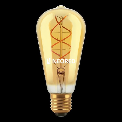 [CORBFST19-5WW] Lampara tipo perita Golden Ambar 5W Macroled calido
