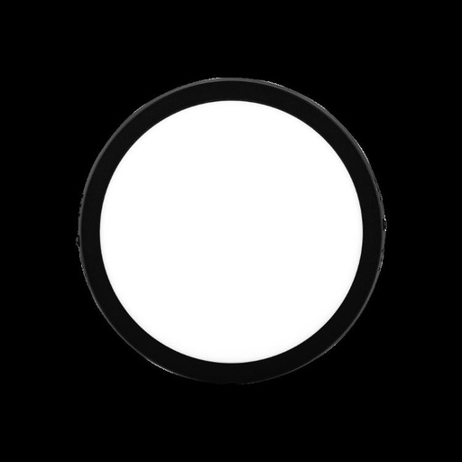 [CORNPR18CW] Panel plafon circular negro 18W Macroled frio