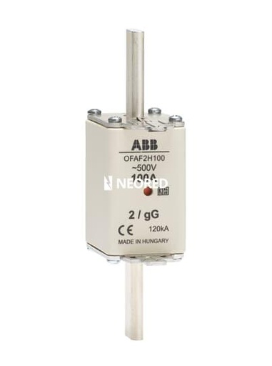 [ABB1SCA022627R5890] Fusible tipo gG 250A 500V tamaño 2