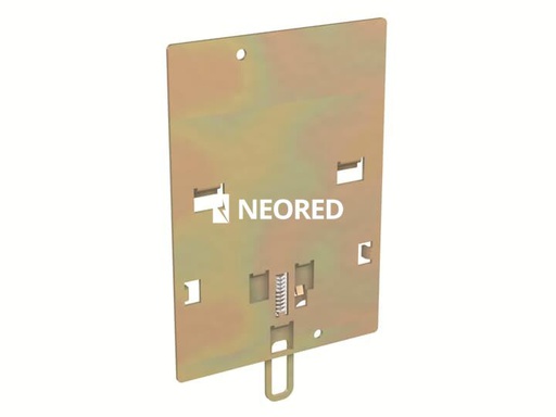 [ABB1SDA066419R1] Accesorio para fijación en riel tipo DIN interruptor XT1 4p