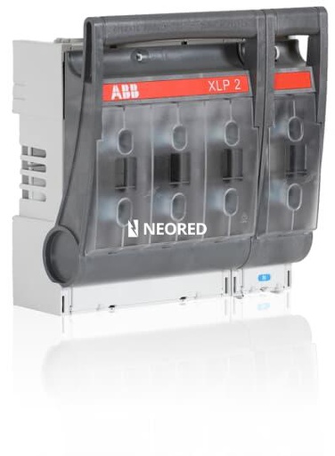 [ABB1SEP600124R0002] Seccionador bajo carga p/fusibles tipo NH tetrapolar tamaño 2 In=400A