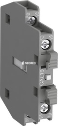 [ABB1SFN010820R1011] Contacto auxiliar 1NA + 1NC p/ contactor AF116 hasta AF370  