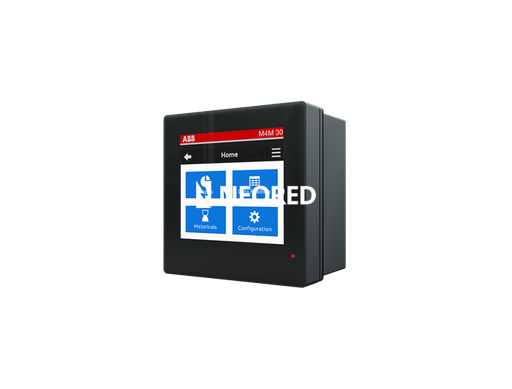 [ABB2CSG202461R4051] Analizador de Red - 4 Cuadrantes - Clase 0,5s - Graficador - TouchScreen - Contadores parciales - Alarmas - 4DI/DO Prog - Modbus RS485  - Med de Corr. con sensores Rogowski R4M - Alim : 48..240VAC/DC